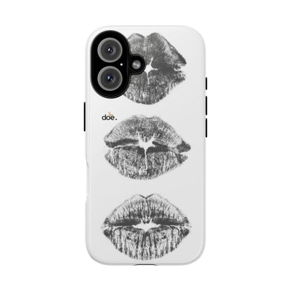 Three Kisses iPhone Case