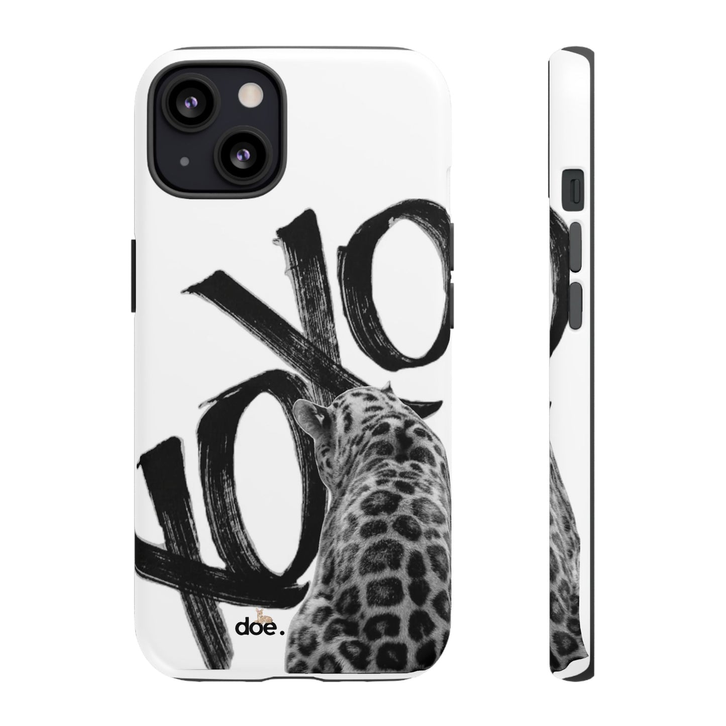 Leopard XOXO iPhone Case