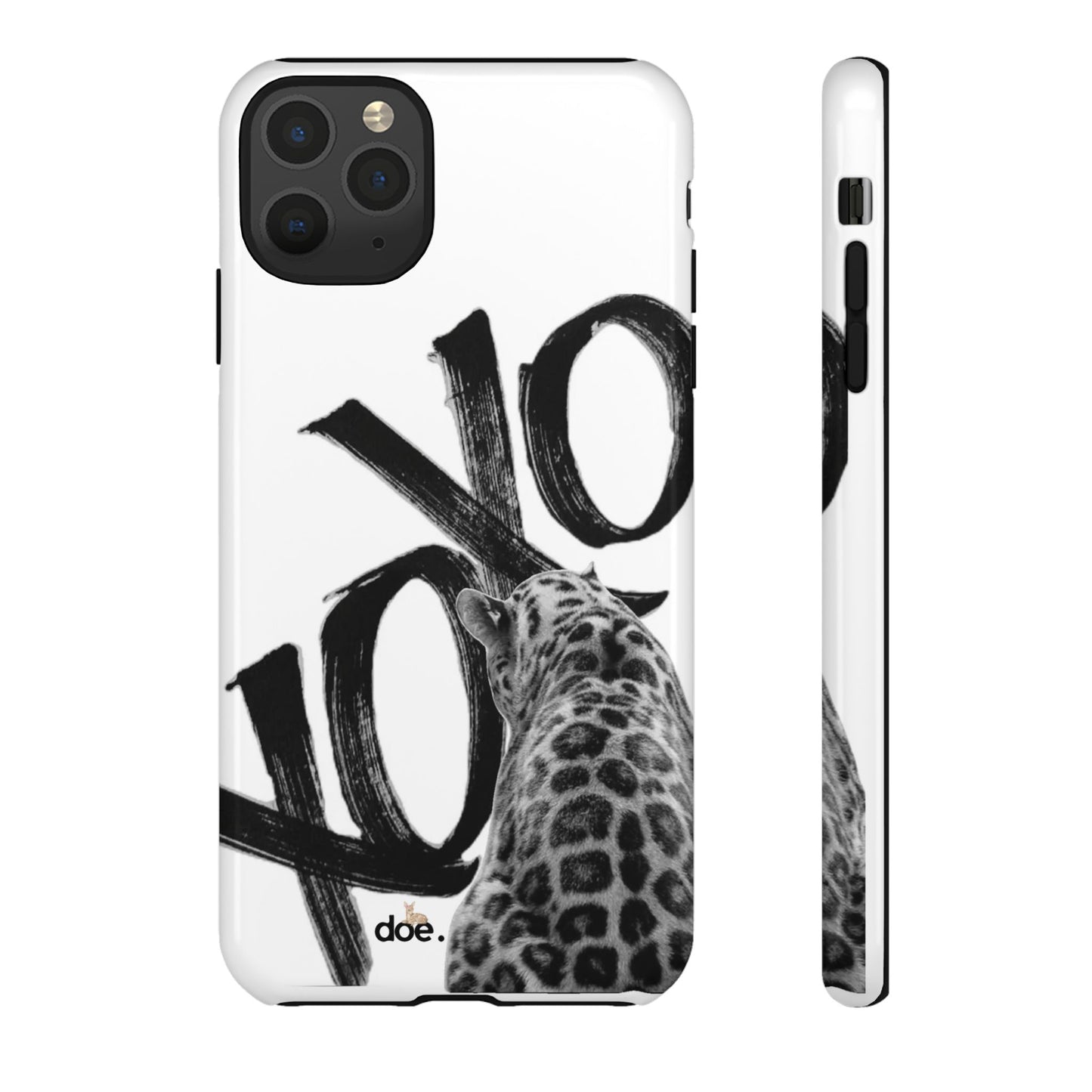 Leopard XOXO iPhone Case