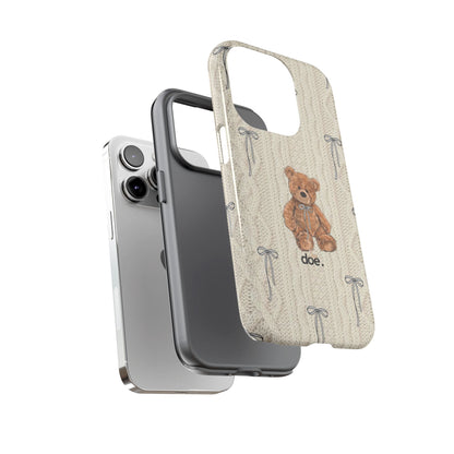 Little Bow Bear iPhone Case
