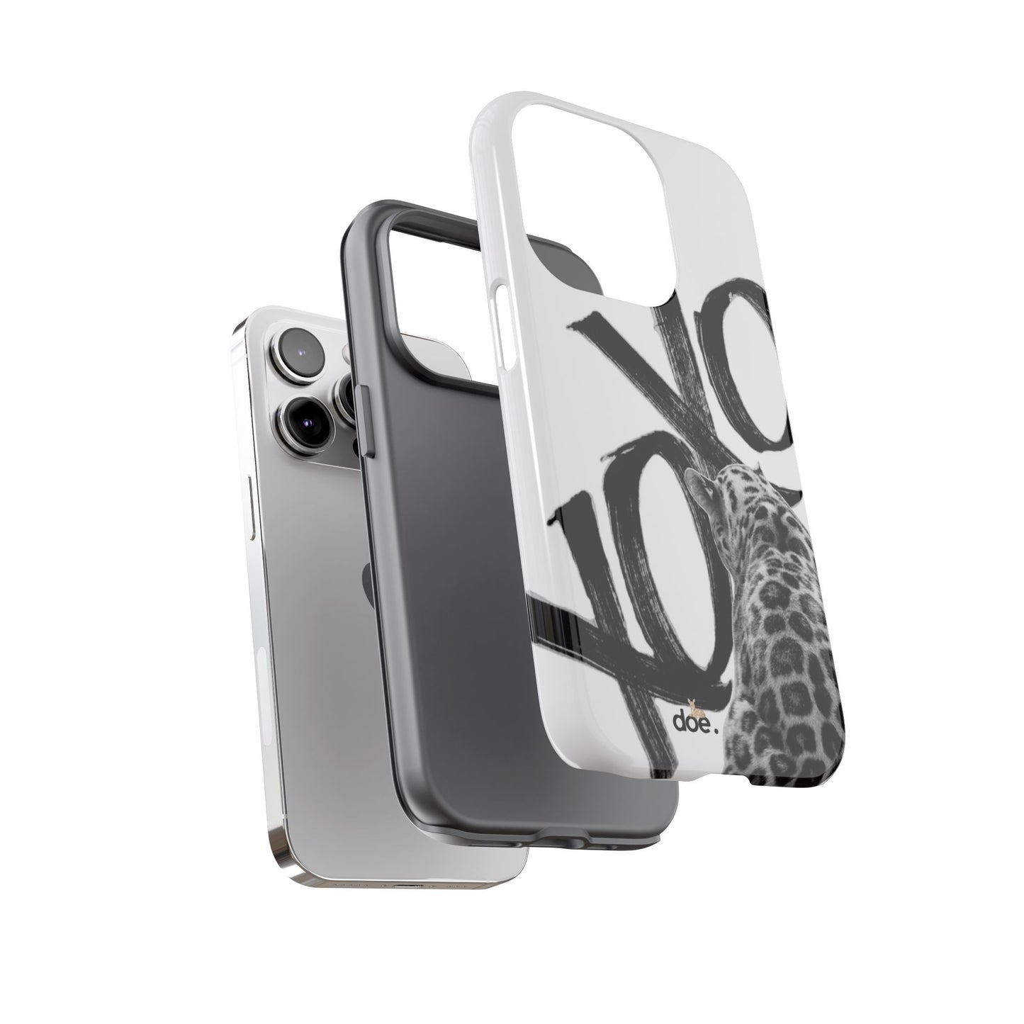 Leopard XOXO iPhone Case