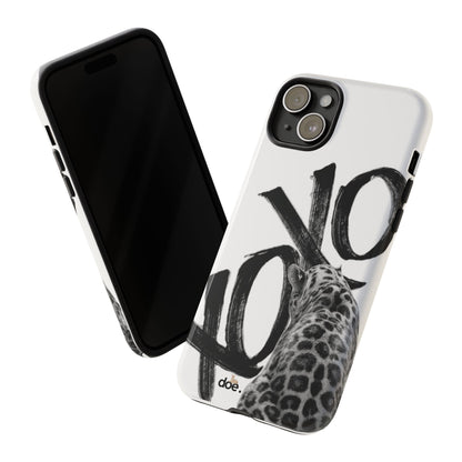 Leopard XOXO iPhone Case