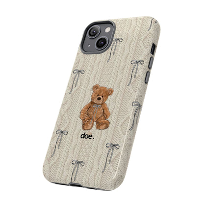Little Bow Bear iPhone Case
