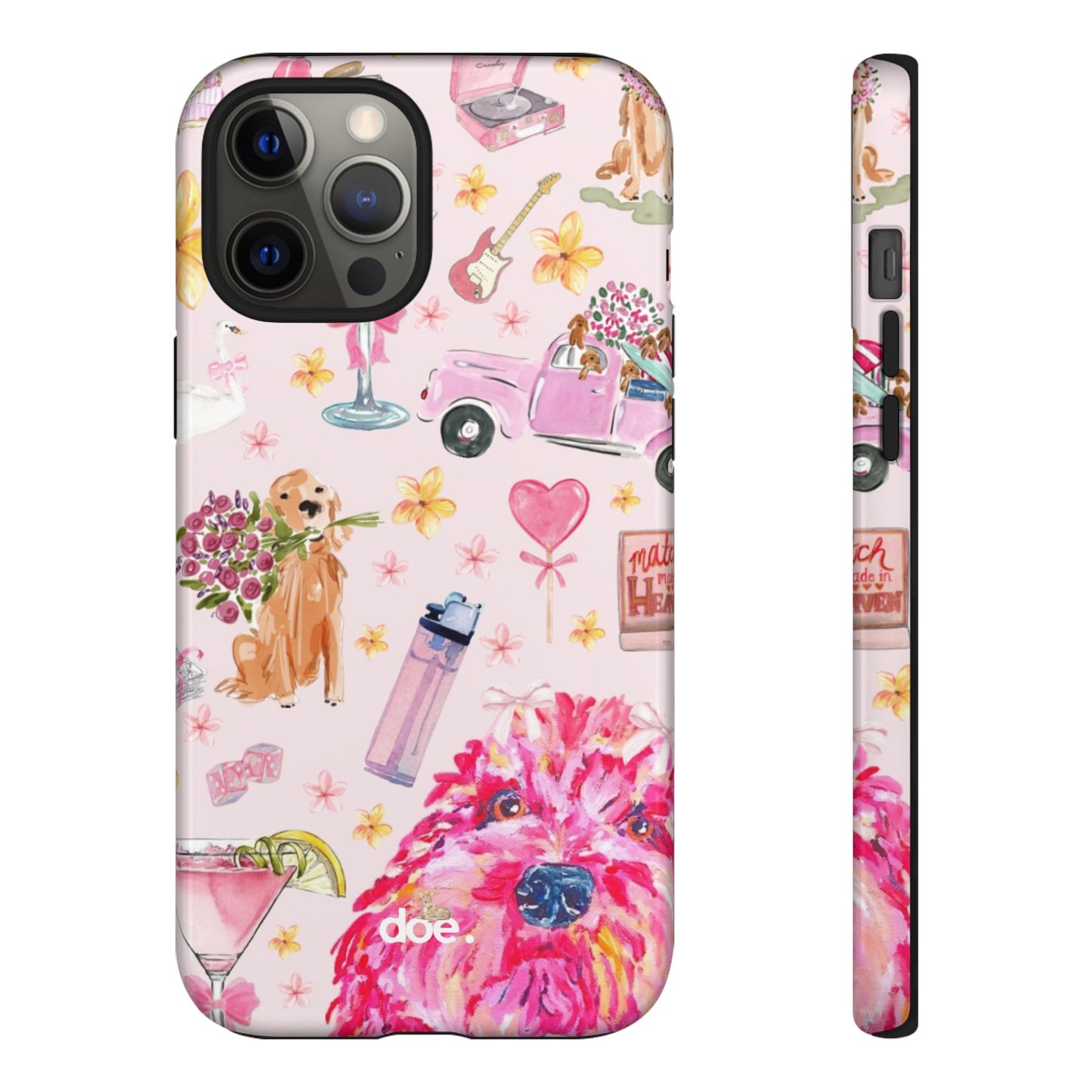 Dog Doodles iPhone Case