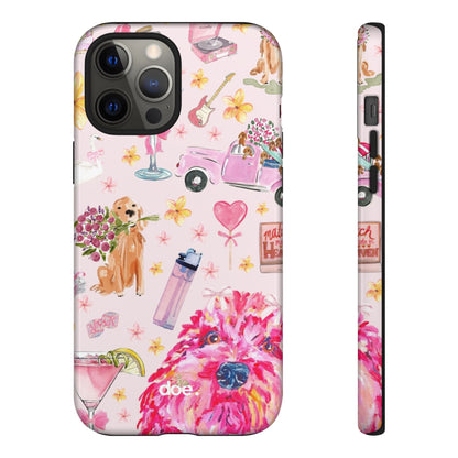 Dog Doodles iPhone Case