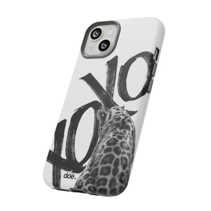 Leopard XOXO iPhone Case