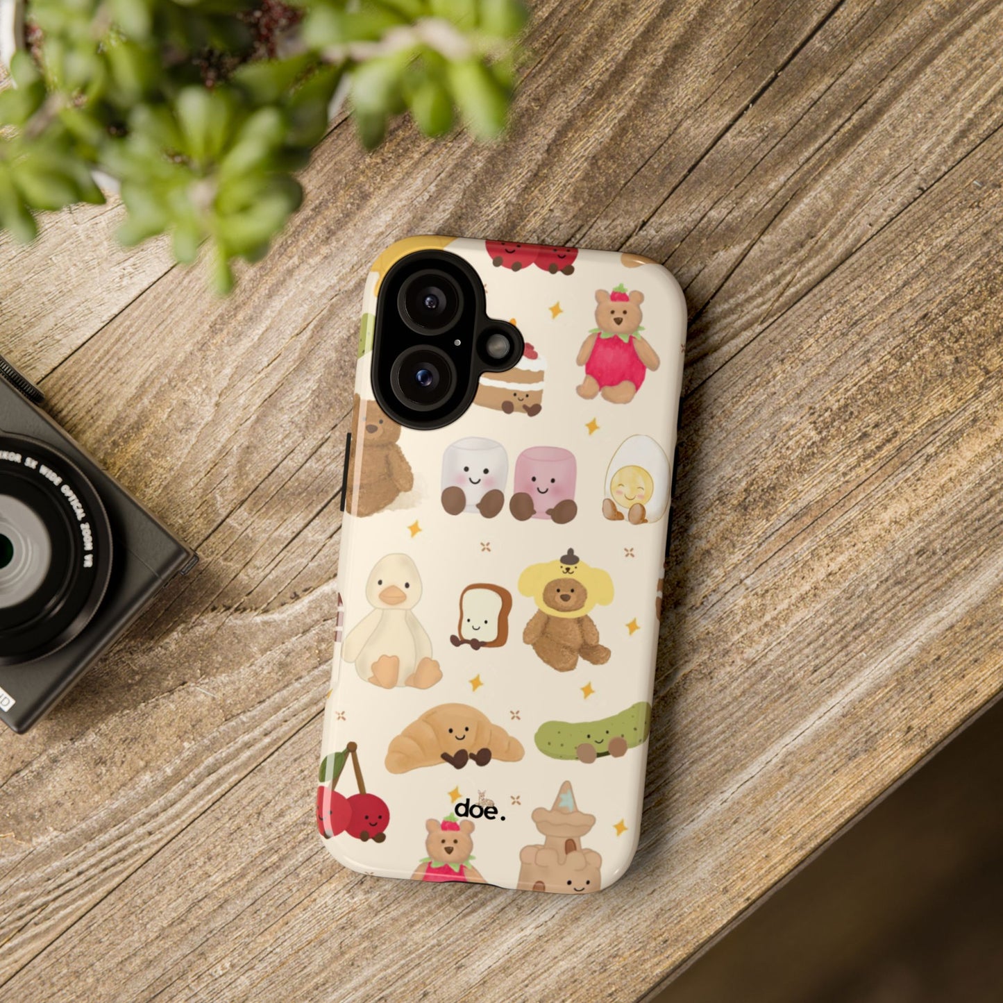 Teddy Chaos iPhone Case