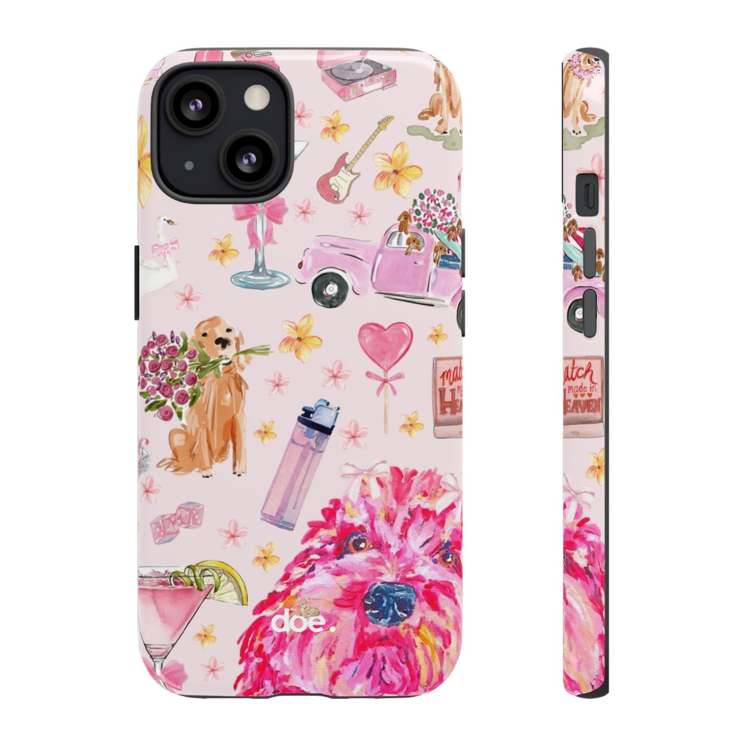 Dog Doodles iPhone Case