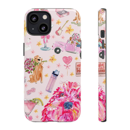 Dog Doodles iPhone Case