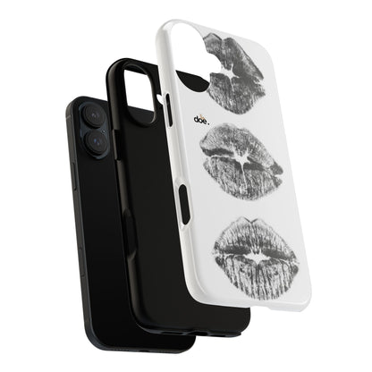 Three Kisses iPhone Case