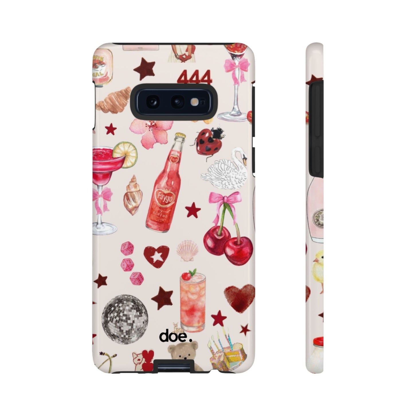 Pink Clutter Samsung Case