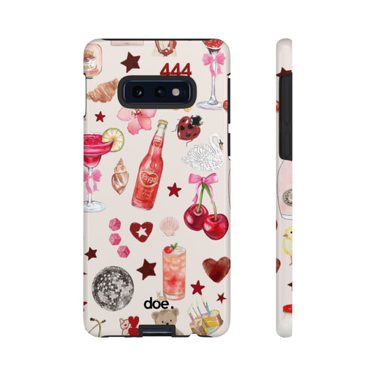 Pink Clutter Samsung Case