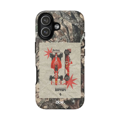 Camouflage Ferrari iPhone Case