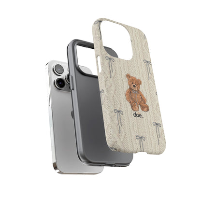 Little Bow Bear iPhone Case