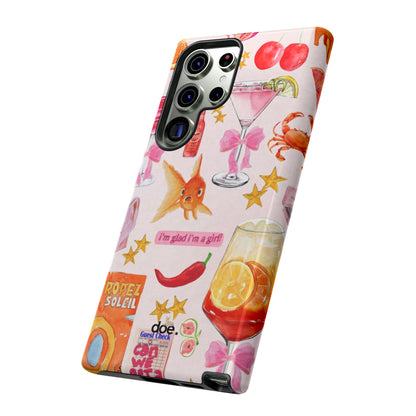 I'm glad I'm a girl Samsung Case