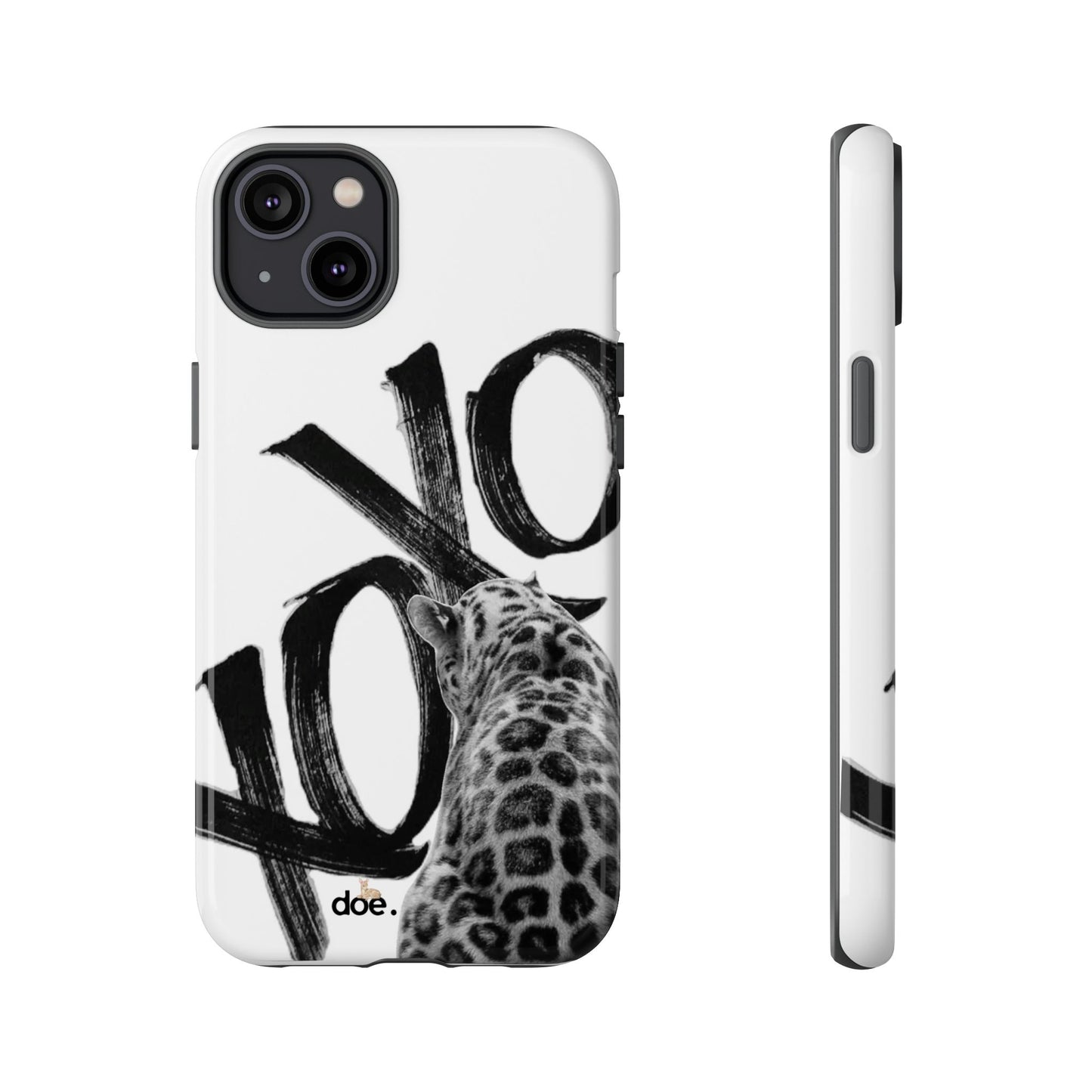 Leopard XOXO iPhone Case