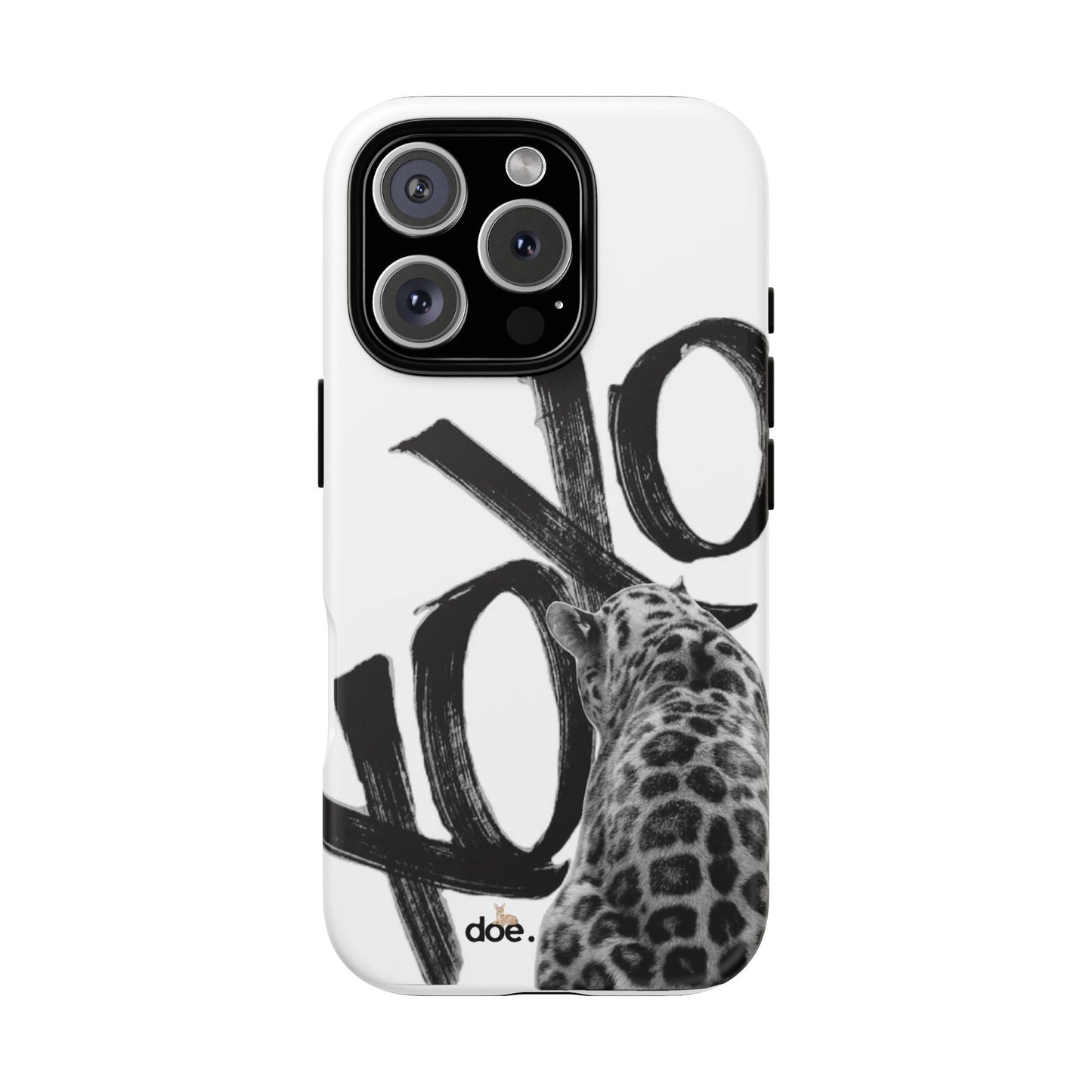Leopard XOXO iPhone Case