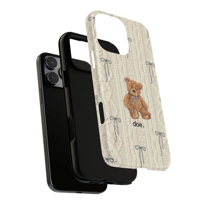 Little Bow Bear iPhone Case