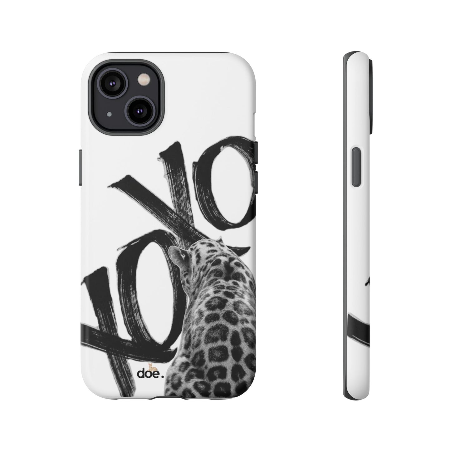 Leopard XOXO iPhone Case