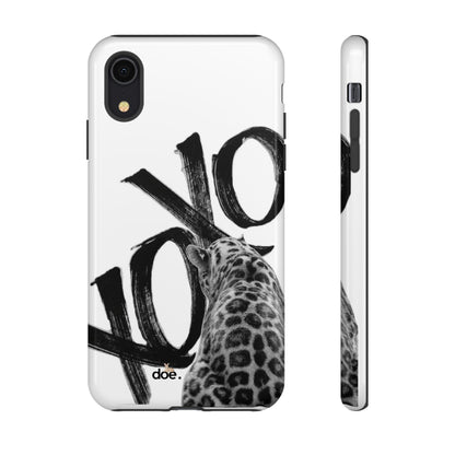 Leopard XOXO iPhone Case