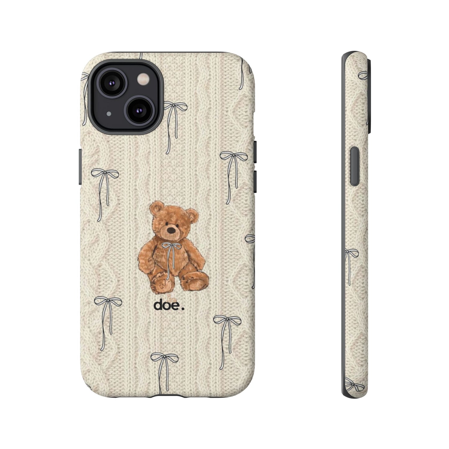 Little Bow Bear iPhone Case