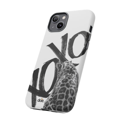 Leopard XOXO iPhone Case