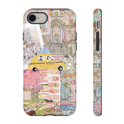 Travel Clutter iPhone Case