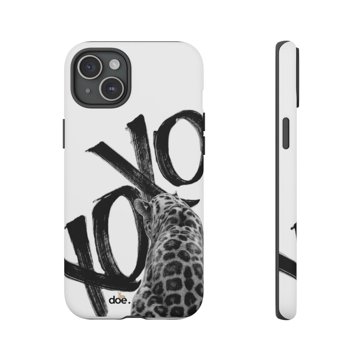 Leopard XOXO iPhone Case