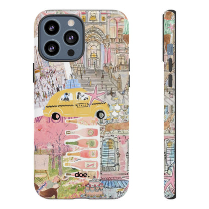 Travel Clutter iPhone Case