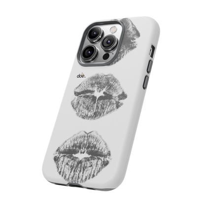 Three Kisses iPhone Case