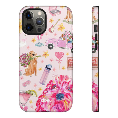 Dog Doodles iPhone Case