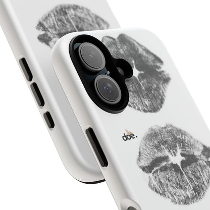 Three Kisses iPhone Case