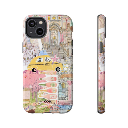Travel Clutter iPhone Case