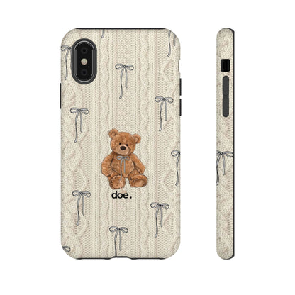 Little Bow Bear iPhone Case
