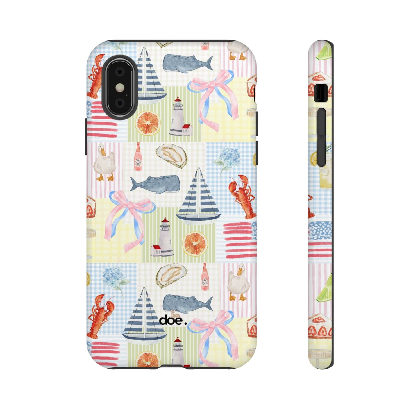 Pretty Patchwork iPhone Case