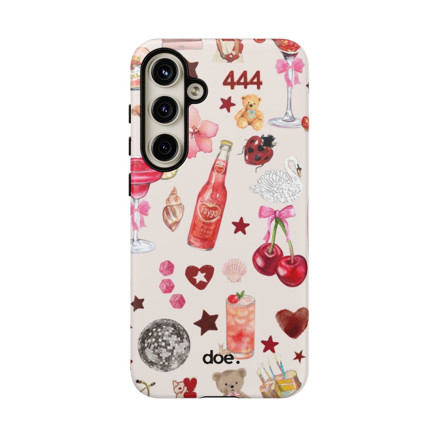 Pink Clutter Samsung Case