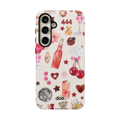 Pink Clutter Samsung Case