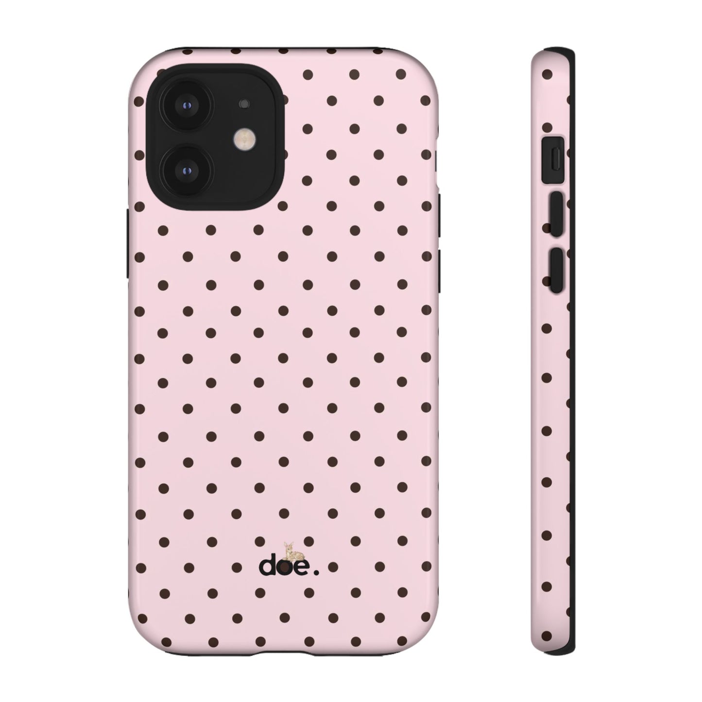 Pink Polka Dot iPhone Case