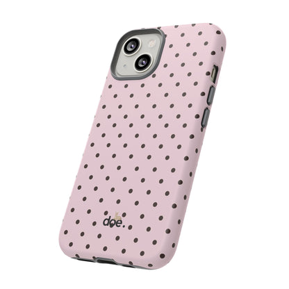Pink Polka Dot iPhone Case