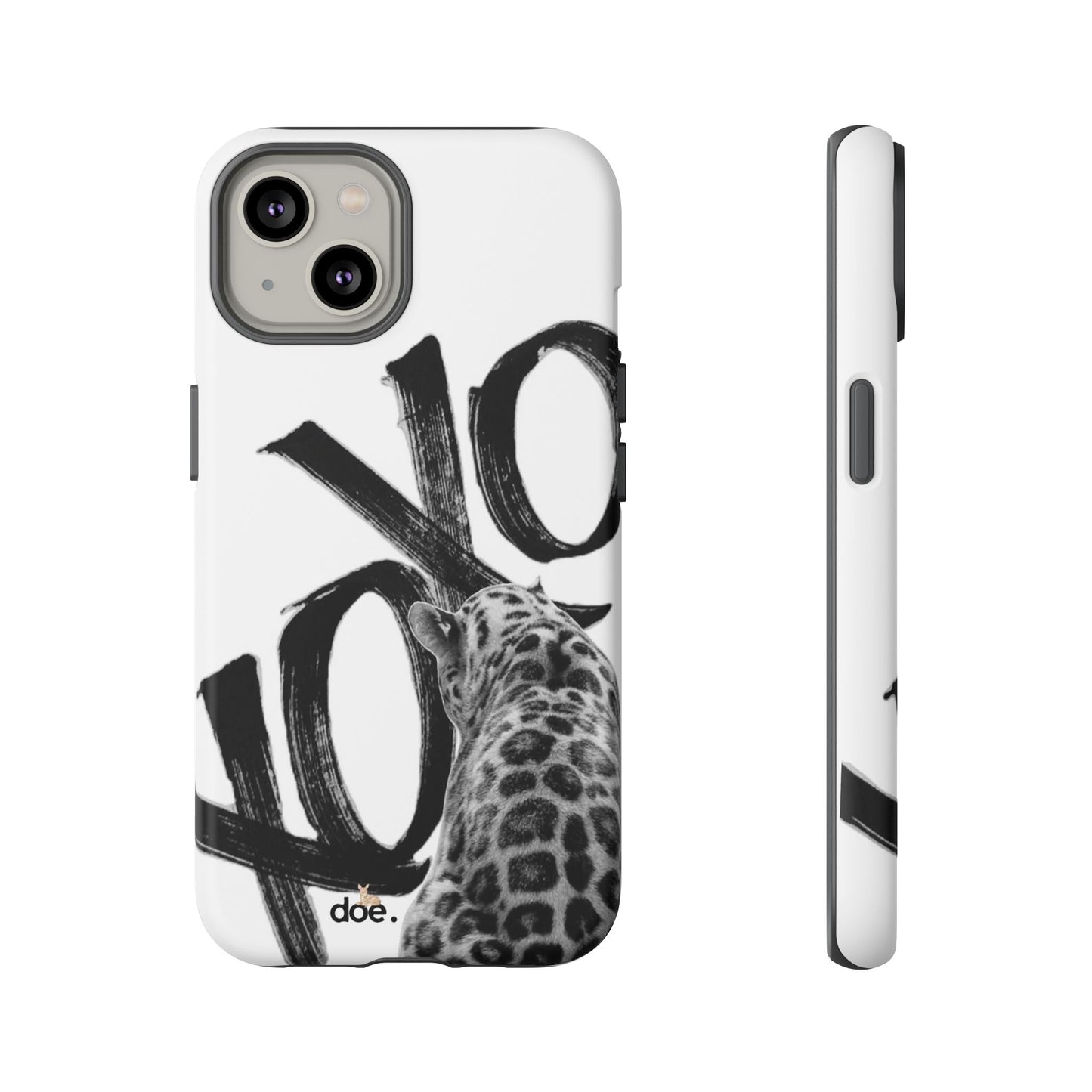 Leopard XOXO iPhone Case