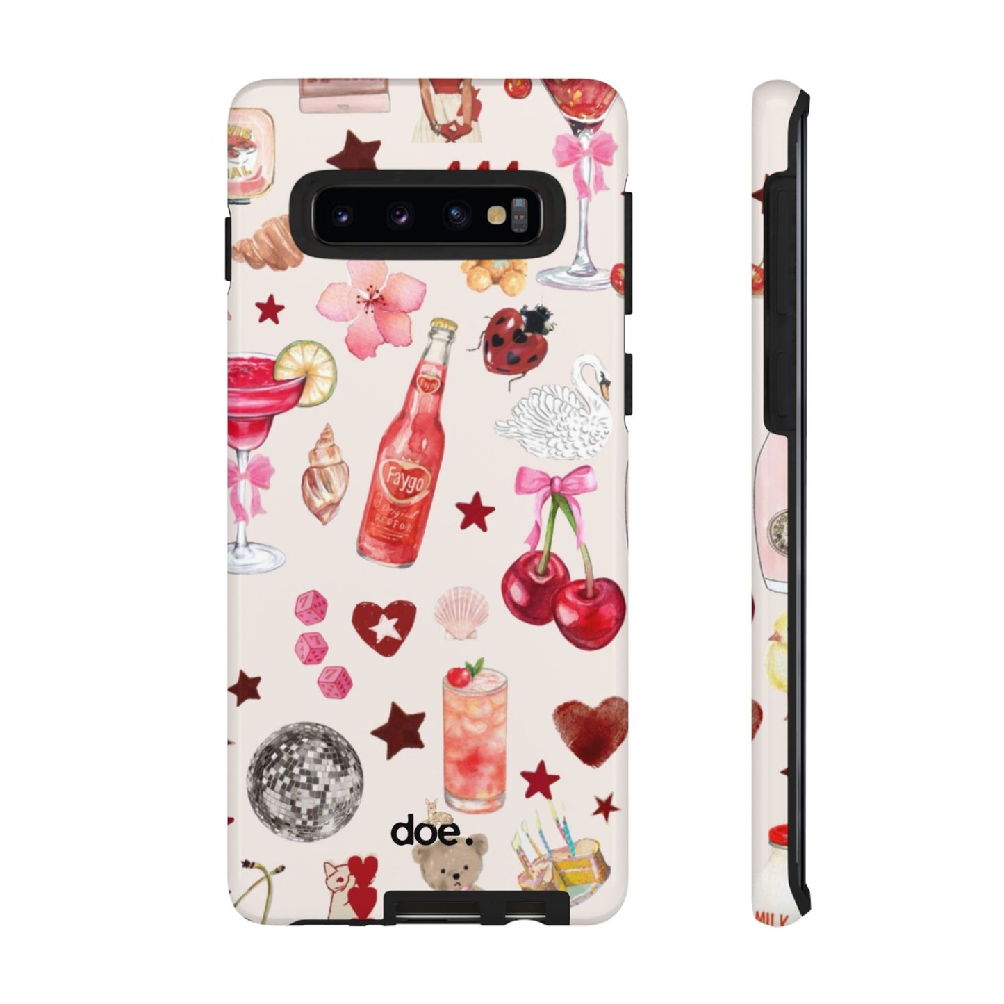 Pink Clutter Samsung Case