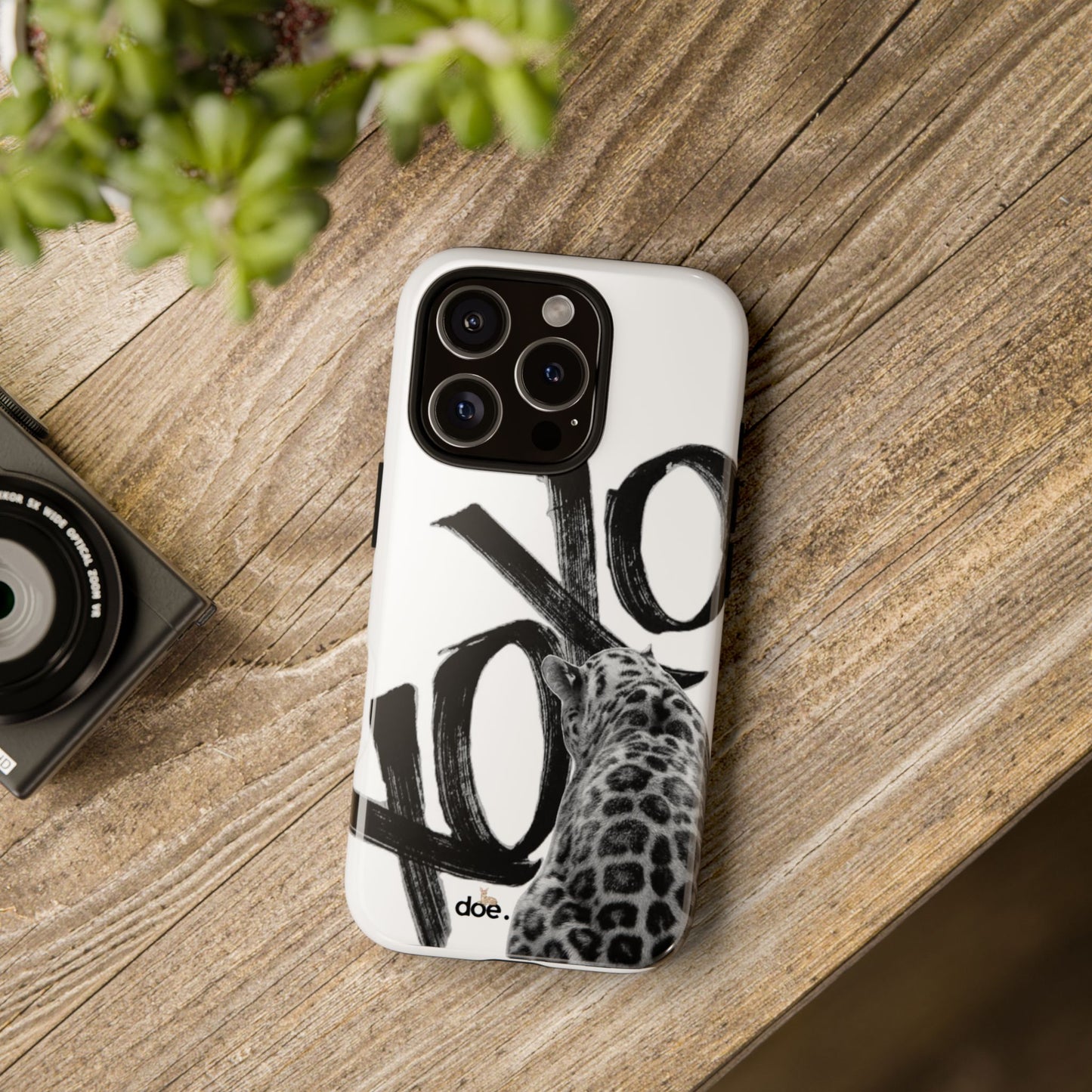 Leopard XOXO iPhone Case