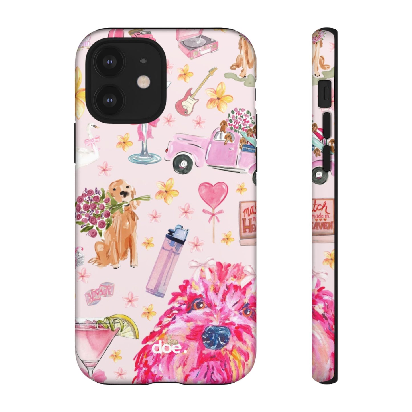 Dog Doodles iPhone Case