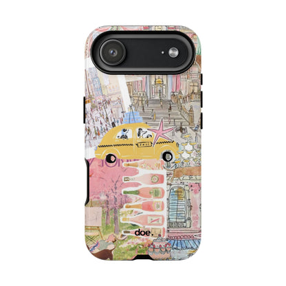 Travel Clutter iPhone Case