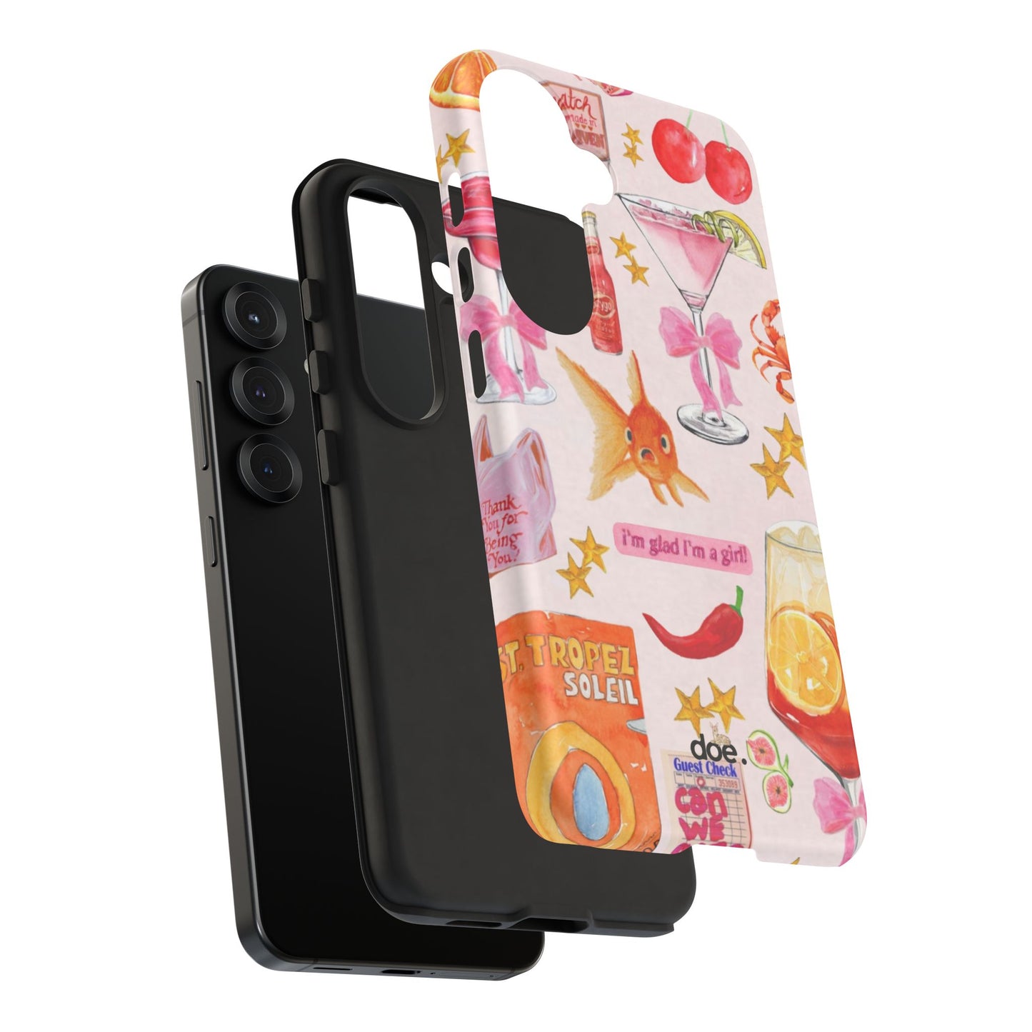 I'm glad I'm a girl Samsung Case