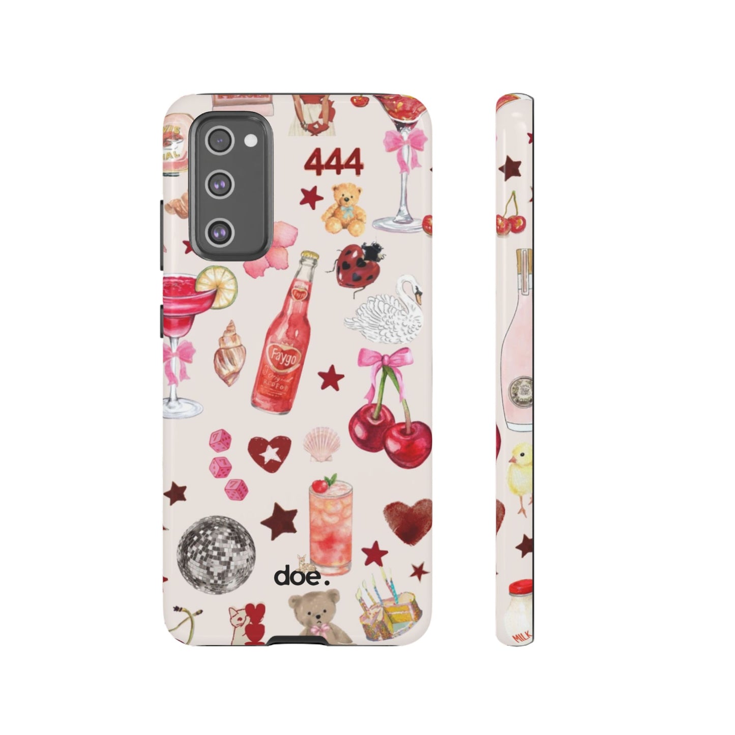 Pink Clutter Samsung Case