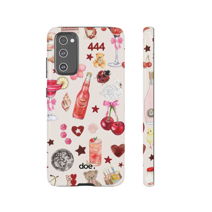 Pink Clutter Samsung Case