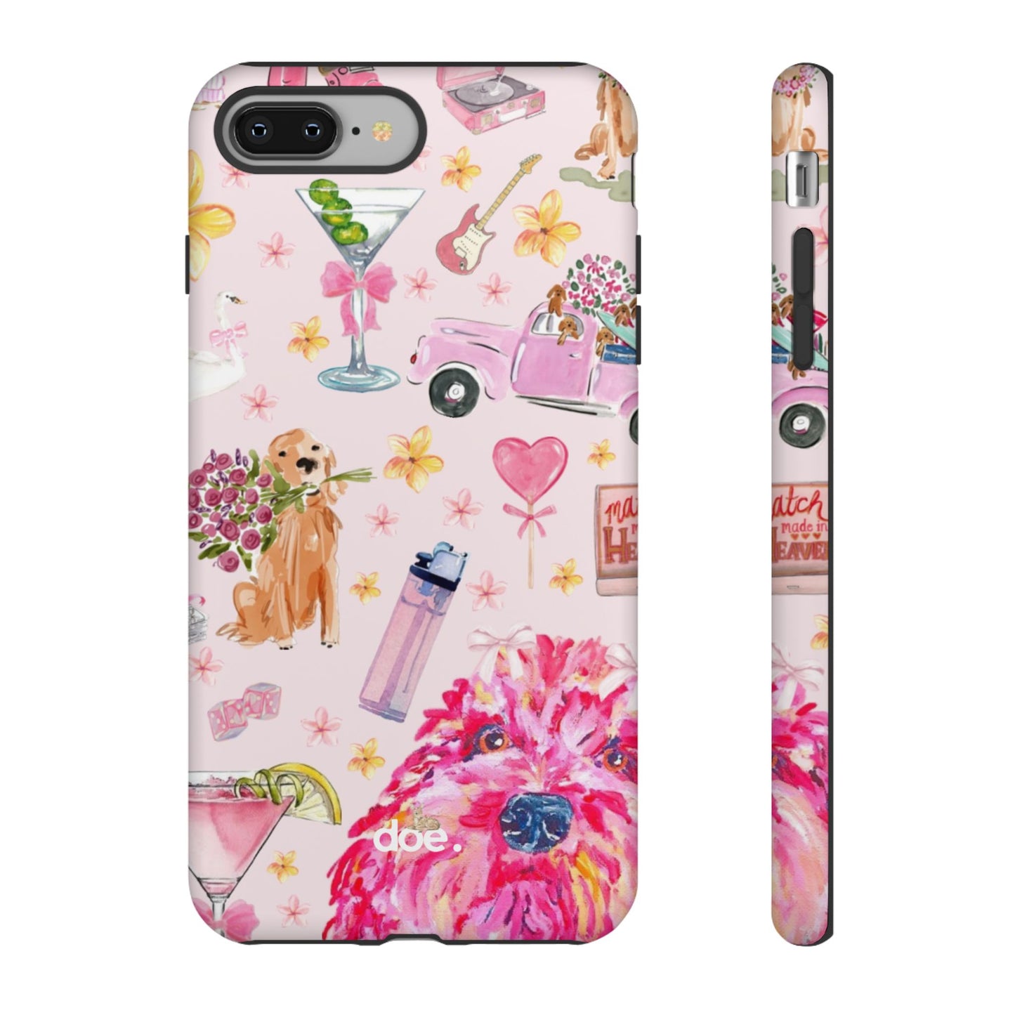 Dog Doodles iPhone Case