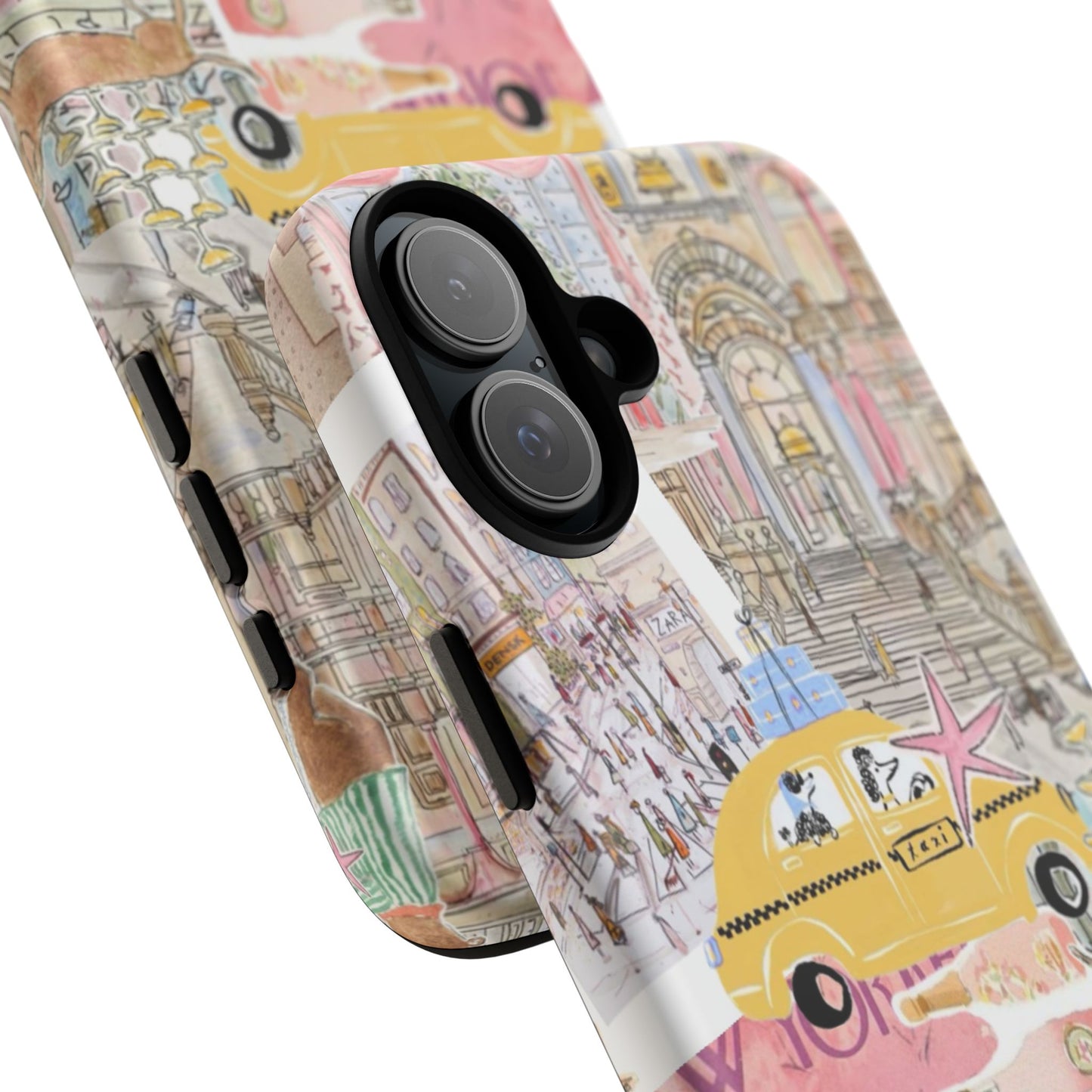 Travel Clutter iPhone Case