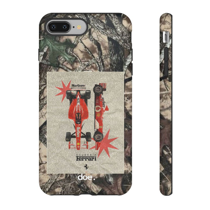 Camouflage Ferrari iPhone Case